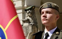 Фото 3: На День міста у центрі Львова замайоріли прапори військових та оборонних сил України