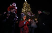 Фото 16: У Львові урочисто відкрили головну святкову ялинку міста