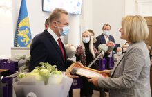 Фото 30: З нагоди Дня вчителя у Львові нагородили 55 найкращих працівників освіти