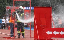 Фото 9: У Львові стартували змагання «Найсильніший пожежник-рятувальник»