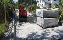 Фото 3: На вул. Зимновідська-Станційна триває ремонт дороги та облаштування мереж