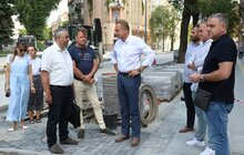 Фото 19: Реконструкція вул. С. Бандери: до Дня Незалежності для проїзду відкриють ділянку від вул. Чупринки до вул. Коновальця