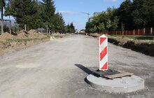 Фото 1: Реконструкція вул. П. Орлика: тривають роботи на відрізку від вул. Миколайчука до вул. Віри, Надії, Любові