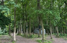 Фото 2: У парку ім. Івана Павла ІІ облаштують майданчик для вигулу собак
