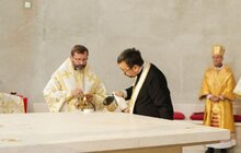 Фото 26: Глава УГКЦ Блаженніший Святослав у співслужінні з єпископами Синоду УГКЦ освятив унікальний храм Софії-Премудрості Божої