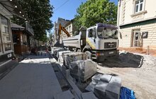 Фото 12: На вул. Пекарській тривають ремонтні роботи: повністю реконструкцію вулиці планують завершити до 1 вересня