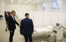 Фото 15: За 2,5 тижні у лікарні швидкої допомоги Львова розгорнули 180 ліжок у новому COVID-відділенні