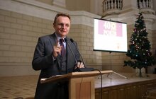 Фото 12: Мер привітав Львівську обласну МАН із 40-річчям