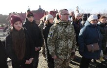 Фото 8: Спільна молитва та «Ангели пам’яті»: Львів вшанував пам'ять Героїв Небесної Сотні
