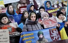 Фото 6: У Львові провели акцію на підтримку військовополонених та зниклих безвісти десантників
