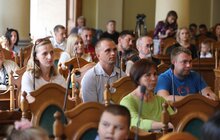 Фото 15: Мер Львова вручив ордери на квартири 45 сім’ям