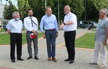Фото 1: Робочі наради мера Львова у мікрорайоні вул. Пасічної