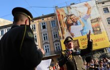 Фото 15: На пл. Ринок виступив військовий оркестр Національної академії сухопутних військ