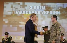 Фото 17: Мер Львова привітав військових з нагоди Дня Захисника України