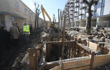 Фото 11: Триває ремонт вул. Замарстинівської: через 2−3 місяці розпочнуть відкривати перші відремонтовані ділянки