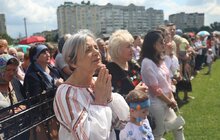 Фото 17: В рамках святкування 20-річчя візиту до України Івана Павла ІІ, у Львові відбулась святкова Архиєрейська Літургія