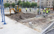 Фото 4: У школі № 27 ремонтують та будують спортивний майданчик