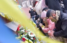 Фото 16: У Львові з нагоди Дня Гідності та Свободи організували мистецьку акцію