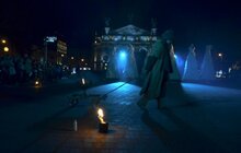Фото 5: Вуличною виставою «Йов» у Львові розпочався «Золотий Лев — 2018»