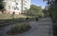 Фото 5: На пр. Червоної Калини облаштували новий громадський простір