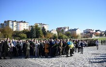 Фото 1: У Львові на Марсовому полі відзначили 76-ту річницю створення УПА