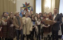Фото 12: Українська академія лідерства заколядувала в Ратуші та презентувала вертепне дійство