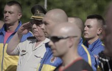 Фото 14: У Львові зіграли у вуличний хокей із канадцями