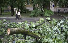 Фото 8: Аварійні бригади оперативно ліквідовують наслідки негоди в місті