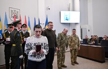 Фото 8: У День Соборності у Львові 28 захисників посмертно нагородили «Почесним знаком Святого Юрія» (фото)