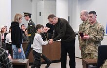 Фото 16: У День Соборності у Львові 28 захисників посмертно нагородили «Почесним знаком Святого Юрія» (фото)