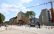 Фото 3: Частина вулиці Шевченка – від Залізничної до Юнаківа – відкрита для проїзду транспорту