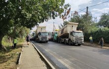 Фото 3: Вулицю Шевченка заасфальтували, але ще впорядковують територію: рух тимчасово перекритий