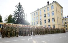Фото 1: У ліцеї імені Героїв Крут відбулись урочистості з нагоди початку навчання