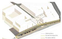 Фото 7: Біля палацу культури імені Г. Хоткевича планують створити громадський простір, що поєднуватиме площу, дворик та частину вулиці
