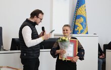 Фото 1: Ганна Чаус із Личаківського району стала «Найкращим двірником Львова-2024» (відео)