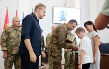 Фото 10: Ще 30 львів’ян посмертно нагородили «Почесним знаком Святого Юрія» за оборону України (фото)