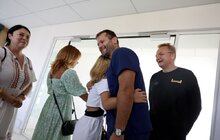 Фото 7: Після року реабілітації та протезування в США, сім’я Степаненків повернулася до Львова (відео)