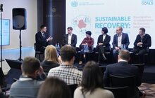 Фото 7: У Львові на міжнародній конференції говорять про важливість співпраці муніципалітетів для сталого відновлення країни