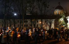 Фото 4: До Дня Гідності та Свободи у Львові відбулася спільна молитва та тиха хода зі свічками (відео)