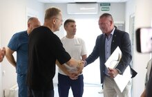 Фото 6: Лікарня святого Луки отримала сучасний МРТ-апарат та сонячні панелі від німецького уряду на 1,5 млн євро