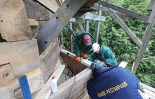 Фото 4: У Львівській громаді реставрують унікальну дерев'яну церкву - пам'ятку архітектури національного значення (відео)