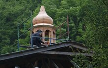 Фото 11: У Львівській громаді реставрують унікальну дерев'яну церкву - пам'ятку архітектури національного значення (відео)