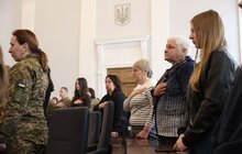Фото 6: До Дня Національної гвардії у Львові 30 захисників посмертно нагородили «Почесним знаком Святого Юрія» (фото)