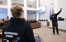 Фото 6: Про освіту, кар’єру та майбутнє України: мер Львова зустрівся з учасниками програми «Покоління Перемоги»