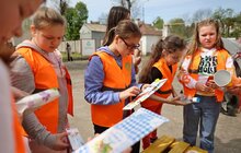 Фото 11: Вчимося граючись: у Львові дітей в ігровій формі навчають правильно сортувати відходи