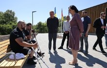 Фото 14: Міністерка соціальної політики України відзначила якісну роботу центру UNBROKEN у Львові