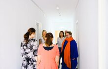 Фото 5: Амбасадорка «Незламних» Ніно Катамадзе відвідала Центр матері та дитини «Незламні матусі» у Львові