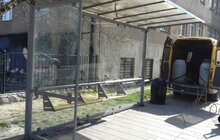 Фото 97: Комунальні служби дезінфікують місто: миють вулиці, тротуари, зупинки транспорту, сходові клітки будинків