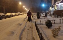 Фото 21: Комунальні служби працюють у посиленому режимі, задля прибирання міста від снігу
