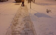 Фото 58: Комунальні служби працюють у посиленому режимі, задля прибирання міста від снігу